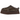 UGG Tazz Caspian Slipper Burnt Cedar sneakers i sideprofil med ruskindsoverdel i brun farve, broderet krave og plateau-sål.