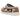 UGG Tasman Slipper Palace x Looney Tunes Chestnut sneakers i profil med overdel i kastanjebrunt ruskind og det ikoniske flettede bånd.