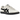 Onitsuka Tiger Tokuten White Black Gold sneakers vist fra siden med hvid læderoverdel, sorte striber og gulddetaljer på hæl og pløs.