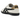 Onitsuka Tiger Tokuten White Black Gold sneakers i profilvisning med hvide læderoverdele, sorte sidestriber og klassisk gummisål