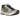 Asics Gel-Kayano 14 Black Coffee Silver sneakers i en stilfuld sideprofil med metalliske sølvdetaljer, sort mesh-overdel og beige sål.
