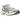 Asics Gel-1130 White Wood Crepe sneakers set fra siden med hvid mesh, beige detaljer, mørke detaljer og en behagelig mellemsål