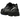 Asics Gel-Nimbus 9 Black Pure Silver sneakers i en vinklet visning med sort mesh-overdel, sølvfarvede detaljer og den karakteristiske sål.