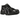 Asics Gel-1130 Black Pure Silver sneakers i sideprofil med sort mesh-overdel, sølvfarvede detaljer og en robust mellemsål