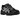 Asics Gel-1130 Black Glacier Grey sneakers set fra siden med sort mesh, grå læderdetaljer og en stødabsorberende gummisål