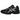 Asics Gel-1130 Black Glacier Grey sneakers set fra siden med sort mesh, grå læderdetaljer, ikoniske striber og komfortabel Gel-mellemsål.