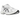 Asics Gel-1130 White Black sneakers vist fra siden med hvid mesh-overdel, sorte detaljer, synlig hælstøtte og tekstureret ydersål