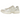 Asics Gel-1130 White Birch sneakers set fra siden med hvid mesh, beige detaljer, mørk stribe og dæmpet gummisål for et klassisk look.