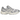 Asics Gel-1130 Cloud Grey Oatmeal sneakers i sideprofil med grå mesh-overdel, beige læderdetaljer og en stødabsorberende hvid sål