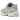 Asics Gel-1130 Cloud Grey Oatmeal sneakers i profil med grå mesh-overdel, beige overlays, ikoniske side-striber og stødabsorberende mellemsål