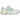 Asics Gel-1130 White Malachite Green Off White Midsole sneakers i sideprofil med grønne detaljer, mesh-overdel og beige sål