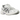 Asics Gel-1130 White Carrier Grey Lilac sneakers set fra siden med hvid overdel, grå detaljer og lilla accenter på hælen