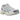 Asics Gel-1130 White Mint Tint sneakers set fra siden med hvid mesh-overdel, mintgrønne detaljer, sølvfarvede overlays og robust gummisål.