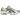 Asics Gel-Nimbus 9 White Light Indigo sneakers i en vinklet profil med hvid mesh-overdel, lilla detaljer og detaljeret sålkonstruktion