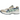 Asics GT-2160 Winter Garden Oatmeal sneakers i en flot vinklet profilvisning med beige tekstiloverdel,alver og detaljerede detaljer på sålen.