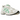 Asics Gel-1130 White Malachite Green sneakers set fra siden med hvid mesh, grønne detaljer og klassisk støttende gummisål for optimal komfort.