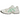 Asics Gel-1130 White Malachite Green sneakers set fra siden med hvid mesh overdel, grønne detaljer og klassiske Asics-striber på siden