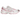 Asics Gel-1130 White Pure Silver Pink sneakers set fra siden med hvide mesh-detaljer, sølvfarvede paneler og lyserøde accenter på sålen
