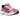 Asics Gel-1130 Neon Pack Pink sneakers sideprofil med levende lyserødt mesh-overdel, syntetiske stafferinger og klassisk gummisål.