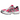 Asics Gel-1130 Neon Pack Pink sneakers i profil, med levende pink farvekontraster, mesh-overdel og de ikoniske Asics-striber langs siden.