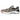 Asics GT-2160 Oyster Grey Brick Dust sneakers i profil, der viser en grå mesh-overdel, orange detaljer på mellemsålen og det klassiske Asics logo.