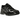Asics Gel-NYC Black Graphite Grey sneakers set fra siden med sort mesh og grå læderdetaljer, kontrastfyldte snørebånd og holdbar gummisål