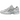 Asics Gel-NYC White Oyster Grey sneakers i profil med hvid mesh, grå ruskindsdetaljer og synlig Gel-sål i en stilfuld, moderne løbeæstetik