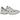 Asics Gel-Venture 6 Clay Grey Cream sneakers set fra siden med beige mesh-overdel, grå forstærkninger og robust gummisål til trail-løb.