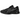 Asics Gel-Quantum 360 VIII Black sneakers set fra siden med sort mesh-overdel, geometriske detaljer og synlig 360-graders Gel-sål i sort.