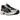 Asics GT-2160 Black Pure Silver Violet sneakers i sideprofil med sølvfarvede detaljer, sort mesh-overdel og hvid stødabsorberende mellemsål
