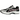 Asics GT-2160 Black Pure Silver Violet sneakers set fra siden med detaljer i metallisk sølv, lilla accenter og sort mesh-overdel på en løbesål.