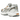 Asics GT-2160 White Orange Lily sneakers i en klassisk vinkel med hvid mesh-overdel, sølvfarvede detaljer og levende orange accenter.