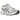 Asics GT-2160 White Rose Rouge sneakers vist fra siden med hvide mesh-detaljer, sølvfarvede overlays og lyserøde accenter langs sålen.