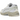 Asics GT-2160 White Cream sneakers i en flot vinklet profilvisning med cremefarvet mesh-overdel, hvide detaljer og tekstureret sål.