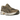 Asics GT-2160 Dark Taupe Purple sneakers set fra siden med beige mesh-overdel, lilla detaljer, sølvfarvede striber og robust gummisål
