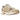 Asics Gel-1130 Birch Sand sneakers vist i en sideprofil med en kombination af beige nuancer, mesh paneler og de ikoniske Asics-striber på siden