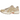 Asics Gel-1130 Birch Sand sneakers i vinklet profil, med beige mesh-overdel, syntetiske stafferinger, snørebånd og hvide detaljer på sålen