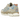 Asics Gel-NYC Harbor Blue Wood Crepe sneakers set fra siden med blå mesh-overdel, beige ruskindsdetaljer og robust gummisål i hvid og brun.