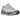 Asics Gel-NYC Glacier Grey Gravel sneakers set fra siden med grå nuancer, åndbar mesh og detaljeret sålkonstruktion