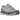 Asics Gel-NYC Cloud Grey Cement Grey sneakers i vinklet profil med grå mesh-overdel, ruskindsdetaljer og robust hvid sål