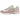 Asics Gel-NYC Cream Mineral Beige Pink sneakers set fra siden med creme beige overdel, lyserøde detaljer og den stødabsorberende GEL-sål
