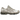 Asics Gel-NYC Cream Putty sneakers vist fra siden med en kombination af beige ruskind og hvidt mesh samt den ikoniske sølvfarvede signaturdetalje
