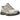 Asics Gel-NYC Cream Putty sneakers set fra siden med beige mesh-overdel, grå læderdetaljer og en stødabsorberende GEL-mellemsål i hvid og beige.
