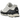 Asics Gel-NYC White Smoke Grey sneakers sideprofil i lysegrå nuancer med hvid overdel, detaljerede mesh-paneler og hvid mellemsål.