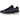 Asics Gel-NYC Midnight Midnight sneakers set fra siden med mørkeblå mesh, læderdetaljer og robust gummisål med stødabsorbering