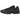 Asics Gel-1130 NS Black sneakers i en flot vinklet profilvisning med sort tekstiloverdel, sølvdetaljer og en komfortabel mellemsål med Gel-dæmpning.