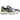 Asics Gel-Kayano 14 Black Lemon Spark sneakers i en vinklet visning med sort mesh-overdel, sølvfarvede detaljer og neon-gule accenter på sålen