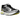 Asics Gel-Kayano 14 Black Lemon Spark sneakers i profil med sort mesh-overdel, sølvfarvede detaljer og den karakteristiske gule stribe langs siden.
