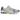 Asics Gel-Kayano 14 Cream Metallic Blue sneakers set fra siden med beige mesh, sølvfarvede detaljer og den karakteristiske stødabsorberende sål