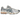 Asics Gel-Kayano 14 Birch Pure Silver Teal Gold sneakers, vinklet profil visning med mesh-overdel, sølvdetaljer og karakteristisk Asics-branding.